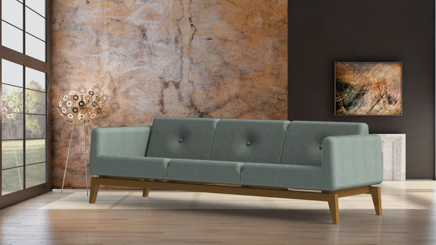 Ilus diivan on elutoa ehe ja pilgupüüdja